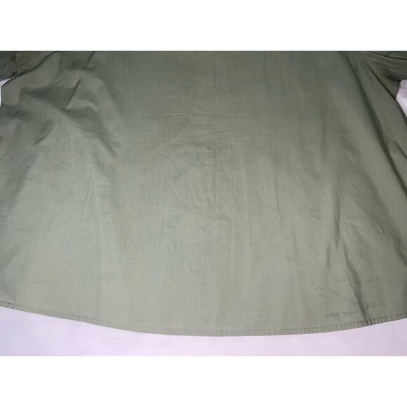 Wrangler Shirt Men Size 3XL Green Western Fashion Snap Buttons Short Sleeve READ - Picture 12 of 13